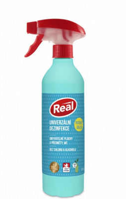 Real univerzální dezinfekce 550g MR, bez chlóru