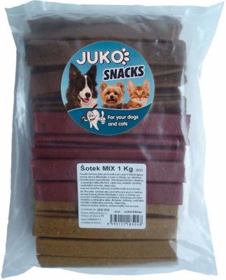Šotek MIX JUKO Snacks 1 kg (cca 120 - 138 ks)
