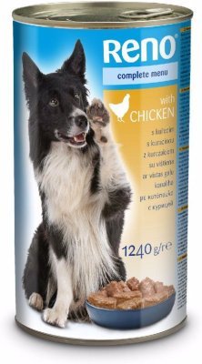 RENO Dog kuřecí, kousky 1240 g