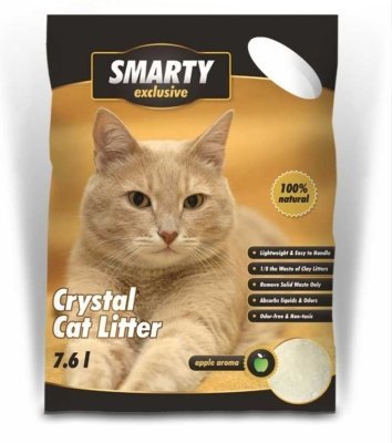 SMARTY exclusive silikátové stelivo 7,6 l