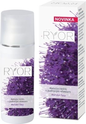 RYOR Matující krém s pudrovým efektem 50ml dávkovač + dáreček 3 vzorečky zdarma