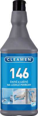 CLEAMEN 146 čistič a leštič na lesklé povrchy 1l