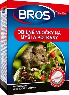 Bros obilné vločky na myši, krysy a potkany 100g