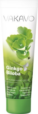 VAKAVO 100ml krém na ruce Ginkgo biloba