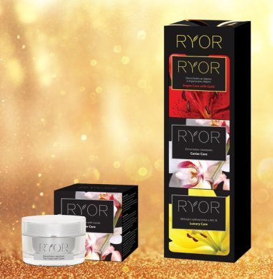 RYOR Denní krém s kaviárem 50ml kelímek + dáreček 3 vzorečky zdarma
