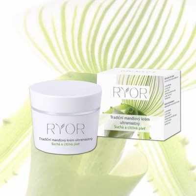 RYOR Tradiční mandlový krém ultramastný 50ml kelímek + dáreček 3 vzorečky zdarma