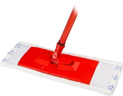 Úklidová souprava velkoplošná: mokrý úklid, hůl+mop