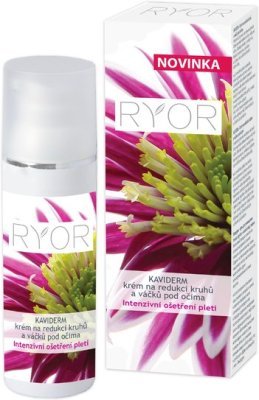 RYOR kaviderm na redukci kruhů pod očima 30ml + dáreček 3 vzorečky zdarma