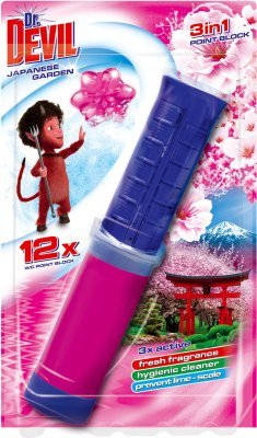 Dr. Devil 3in1 WC Point block 75ml Japanesse Garden