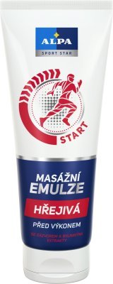 ALPA masážní hřejivá emulze 210ml