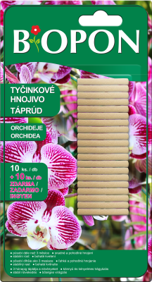 Bopon hnojivové tyčinky na Orchidea 10ks