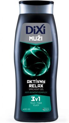 Dixi Muži Aktivní relax, sprchový gel 3v1 400ml