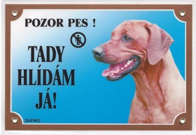 Cedulka Dafiko RIDGEBACK