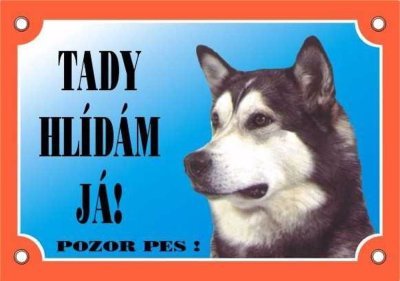 Cedulka Dafiko MALAMUT