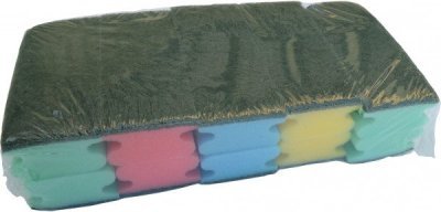 Houba na nádobí Jumbo tvarovaná 15x7x4,5cm, 10ks