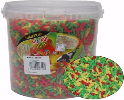 KOI MIX sticks plovoucí, dóza 5 l