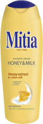 Mitia sprchový krém 400ml Honey&Milk