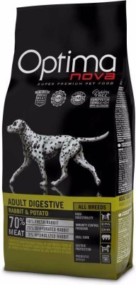 OPTIMAnova Dog Adult Digestive Rabbit GF 2 kg