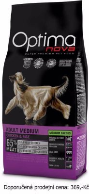 OPTIMAnova Dog Adult Medium Chicken & Rice 2 kg