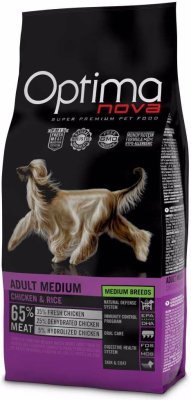 OPTIMAnova Dog Adult Medium Chicken & Rice 12 kg