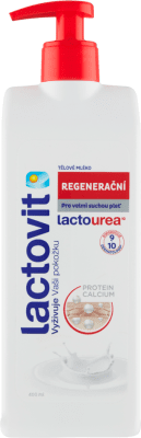 Lactovit lactourea tělové mléko 400ml Regenerační