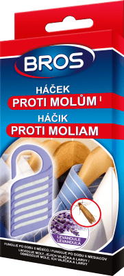Bros závěs proti molům Levandule