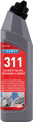 CLEAMEN 311 WC 750ml, zásaditý na WC, keramiku a nerez