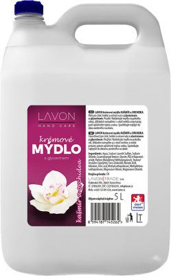 LAVON krémové mýdlo 5l Kašmír a orchidea