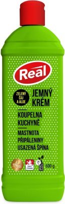 Real jemný Zelený čaj a Aloe 600g, čistící krém