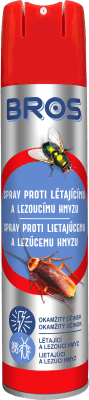 Bros sprej na létající a lezoucí hmyz 400ml