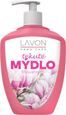 LAVON tekuté mýdlo 500ml Magnólie s dávkovačem