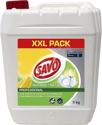 SAVO PROFESSIONAL na nádobí, XXL Pack, Citrusová vůně 5kg