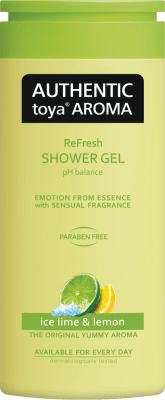 Authentic toya aroma sprchový gel 400ml Ice lime&lemon