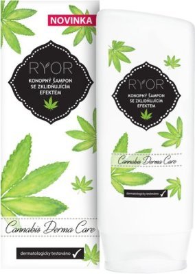 RYOR Konopný šampon 200ml + dáreček 3 vzorečky zdarma