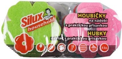 Silux household houbička, 4ks