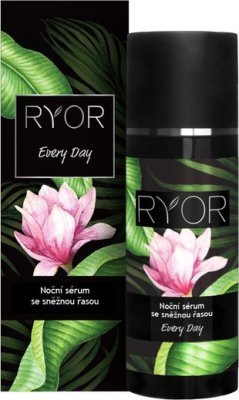 RYOR Noční sérum se sněžnou řasou 50ml  + dáreček 3 vzorečky zdarma