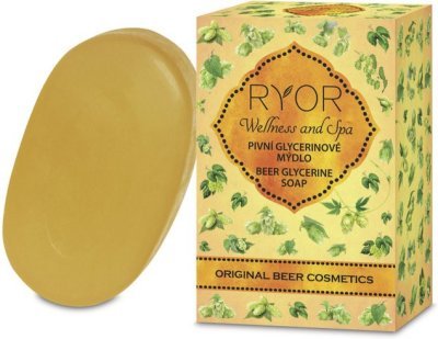 RYOR Pivní glycerinové mýdlo 100g  + dáreček 3 vzorečky zdarma