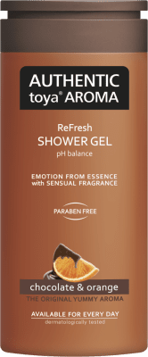 Authentic toya aroma sprchový gel 400ml Chocolate&orange