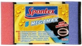 Spontex 5 MEGAMAX houba na nádobí extra velká, 5ks