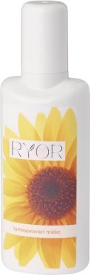 RYOR Samoopalovací mléko 200ml flakon + dáreček 3 vzorečky zdarma