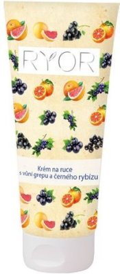 RYOR krém na ruce s vůní grepu a černého rybízu 50ml tuba + dáreček 3 vzorečky zdarma