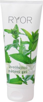 RYOR Uvolňující mátový gel 200ml tuba + dáreček 3 vzorečky zdarma