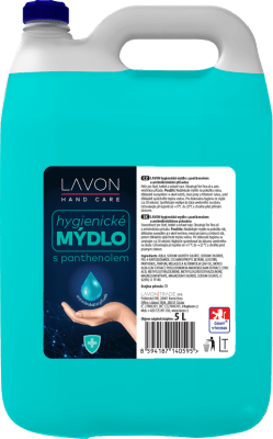 LAVON hygienické mýdlo s panthenolem 5l s antimikrobiální přísadou