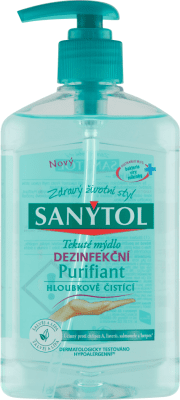 SANYTOL dezinfekční mýdlo Purifiant 250ml