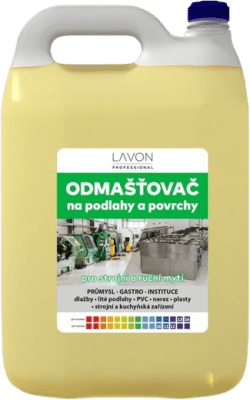 LAVON odmašťovač na podlahy a povrchy 5l (snížená pěnivost-strojní čištění)
