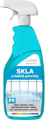 LAVON skla a lesklé povrchy P9, 500ml