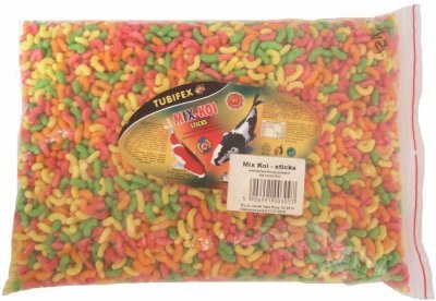 KOI MIX sticks plovoucí, sáček 3 l