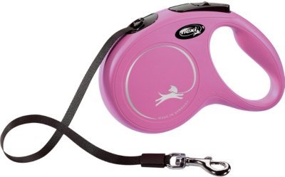 Flexi New Classic Tape M 5 m (25 kg), růžová