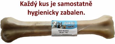 Kost buvolí JUKO Snacks 30 cm (1 ks)