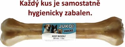 Kost buvolí JUKO Snacks 25 cm (1 ks)
